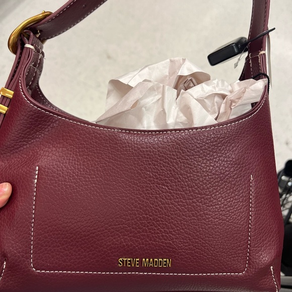 Steve Madden Wine Shoulder Bag - Picture 1 of 3